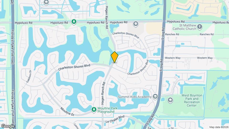 7408 Ashley Shores Cir Map and Location Details