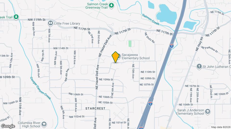 601 NE 112th St Map and Location Details