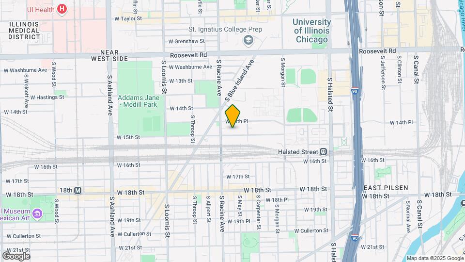 1150 W 15th St Map and Location Details