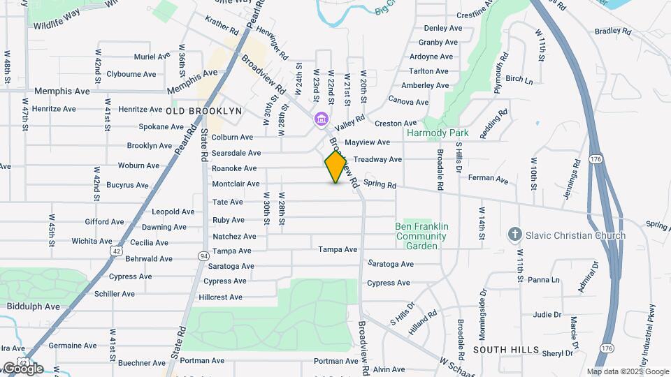 2303 Montclair Ave Map and Location Details
