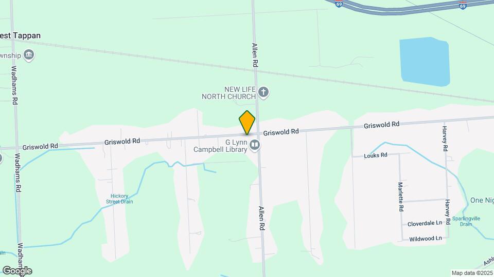 5019 Griswold Rd Map and Location Details