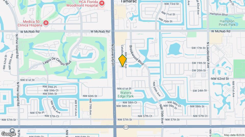 6361 Landings Terrace Map and Location Details