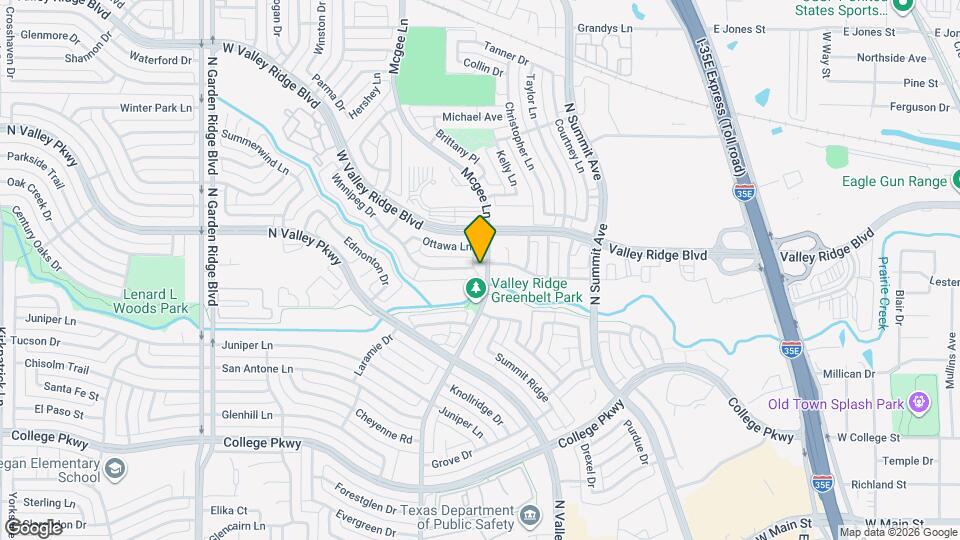 1196 Winnipeg Dr Map and Location Details