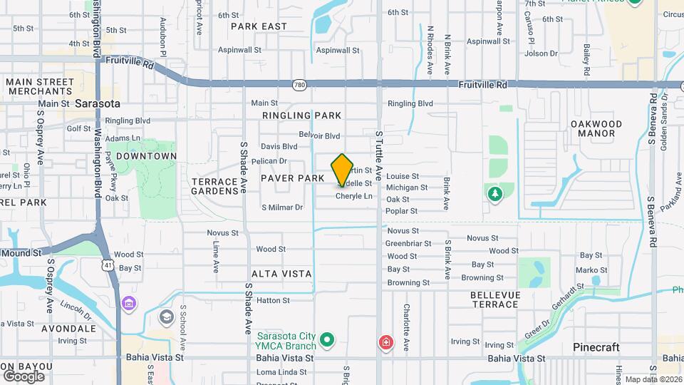 2667 Cheryle Ln Map and Location Details