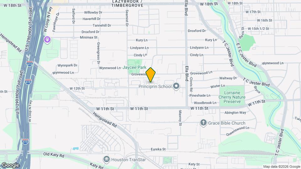 3407 Timbergrove Oaks St Map and Location Details