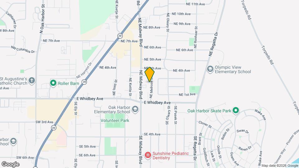 155 NE Melrose Dr Map and Location Details