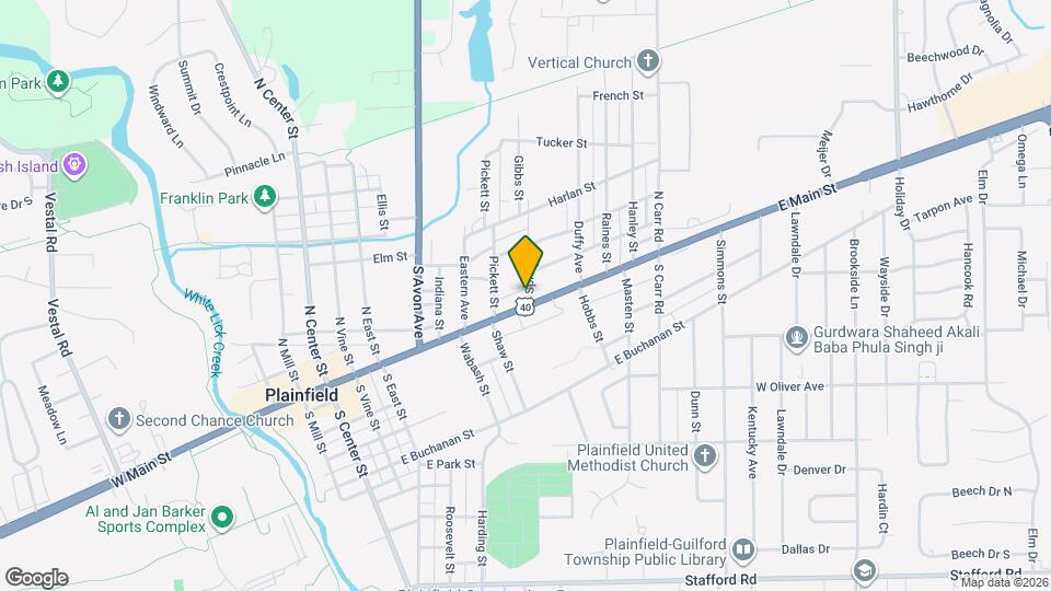 538 E Main St Map and Location Details