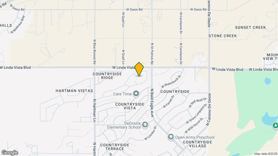 5081 W Albatross Pl Map and Location Details