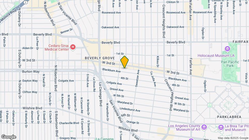 8367 Blackburn Ave Map and Location Details