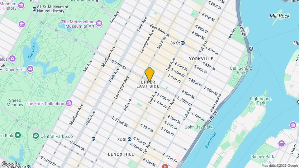 226 E 79th St Map and Location Details