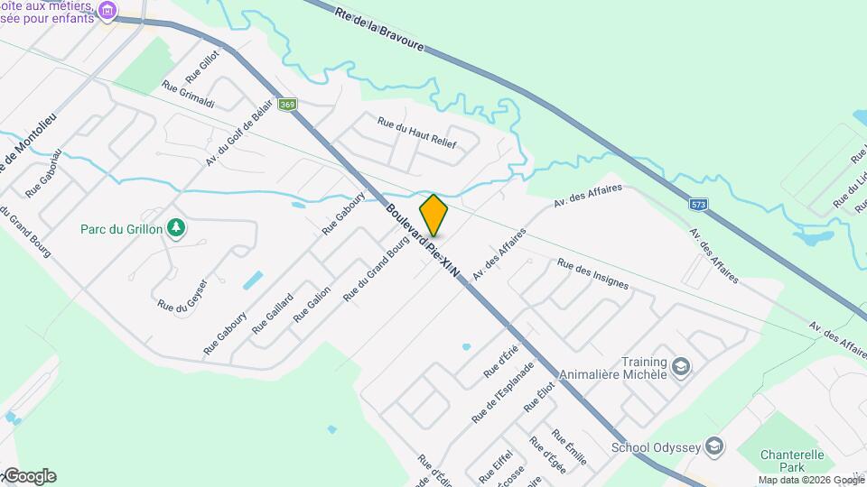 1440 Pie-XI Boul N Map and Location Details