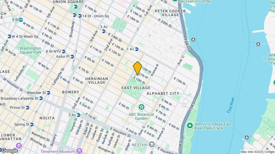 309 E Tenth St Mapa y Detalles de la Ubicación