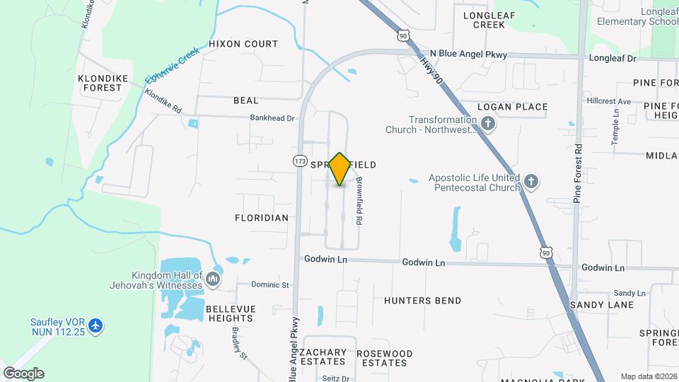 4058 Glenway Dr Map and Location Details