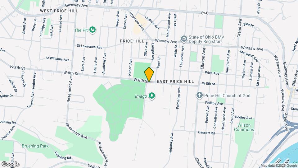 3643 W 8th St Map and Location Details