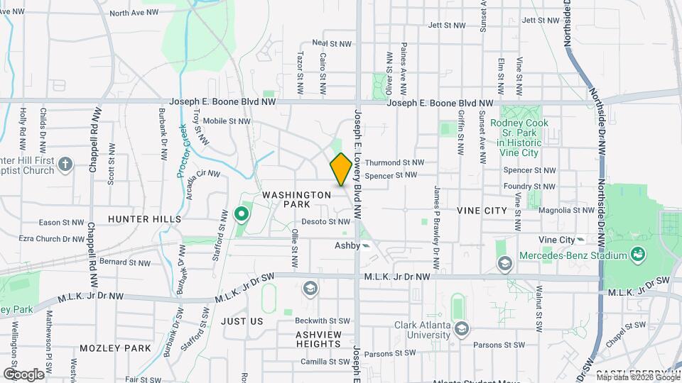 956 Mayson Turner Rd NW Map and Location Details