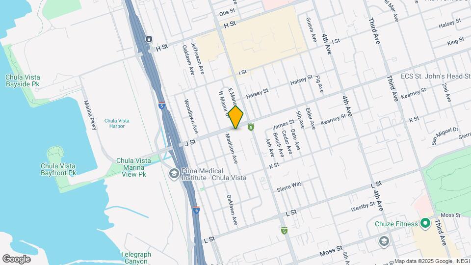 630 J St Map and Location Details