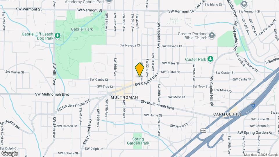 7631-7633-7633 SW 33rd Ave Map and Location Details