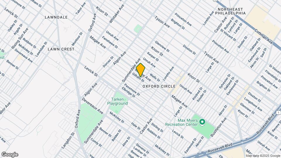 1252 Gilham St Map and Location Details