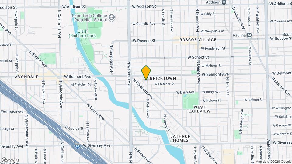 3136 N Oakley Ave, Unit 3 Mapa y Detalles de la Ubicación