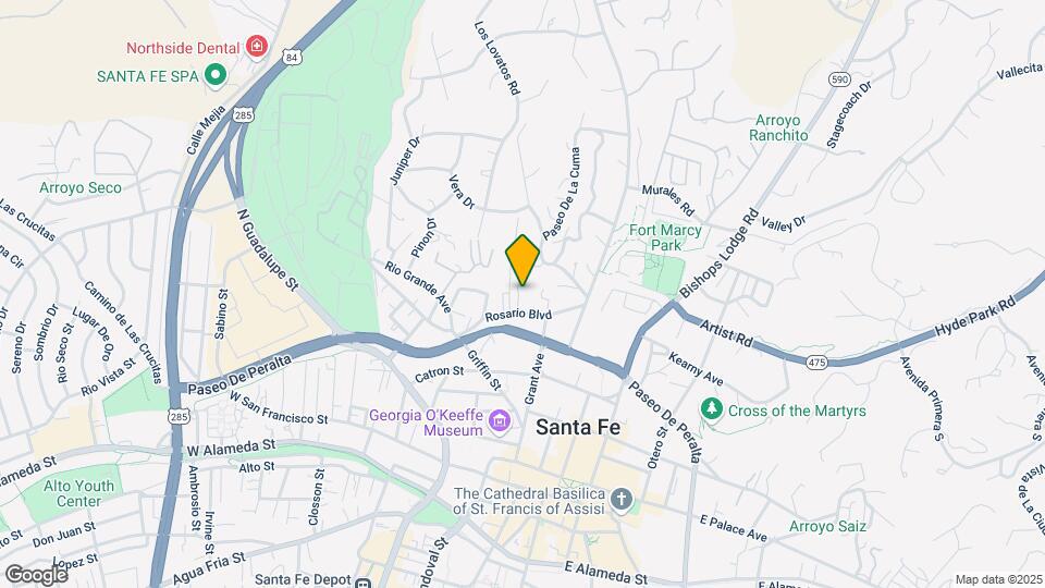 227 Rosario Blvd Map and Location Details