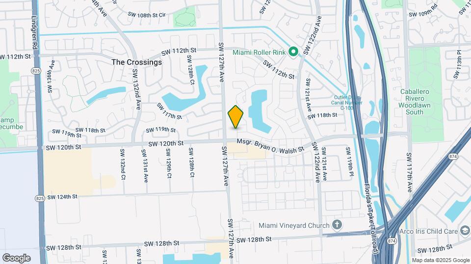 11914 SW 125th Pl Map and Location Details
