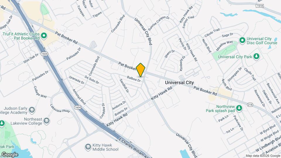 206 Balboa Dr Map and Location Details