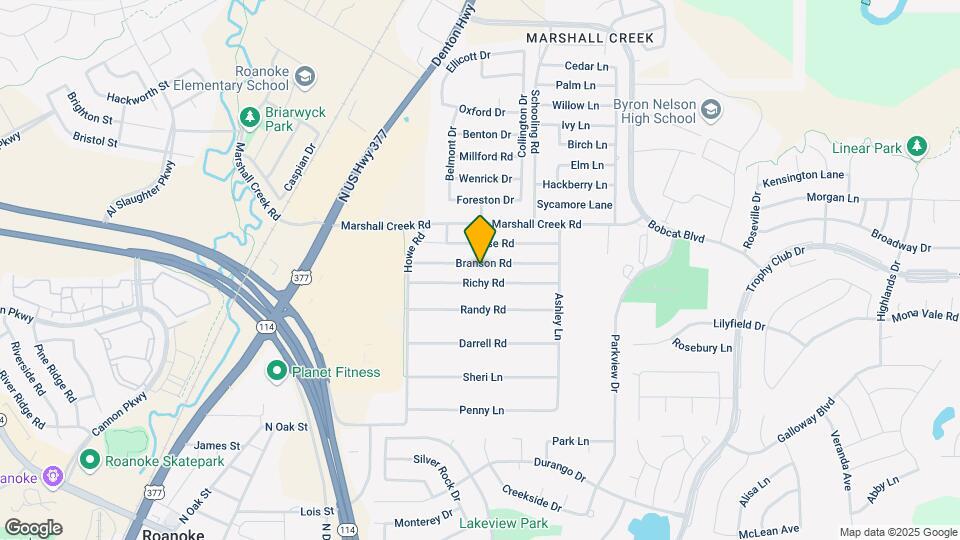 319 Branson Rd Map and Location Details