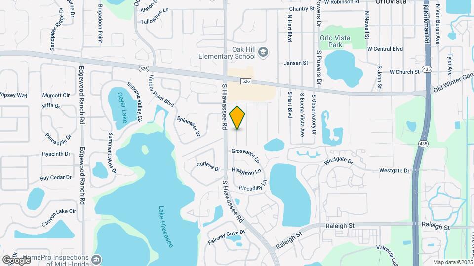 435 Lucile Way Map and Location Details
