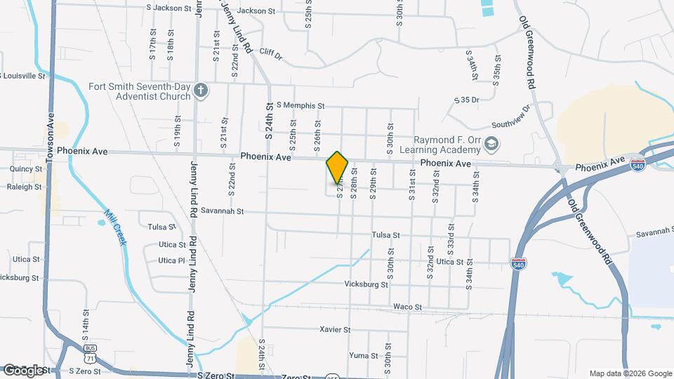 4810 S 27th St Map and Location Details