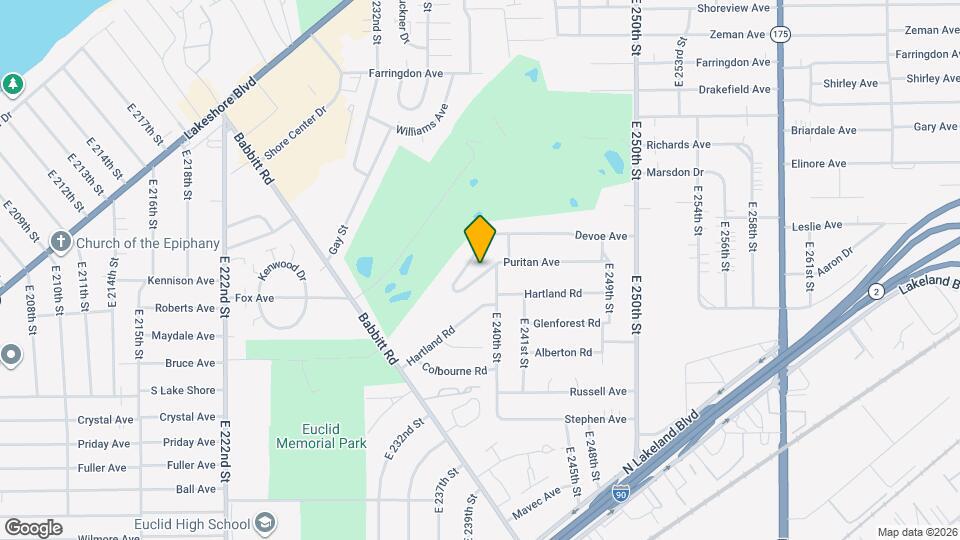23901 Puritan Ave Map and Location Details