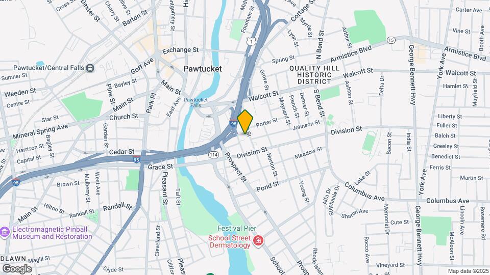 53 Vernon Street, Unit Apt 8 Map and Location Details