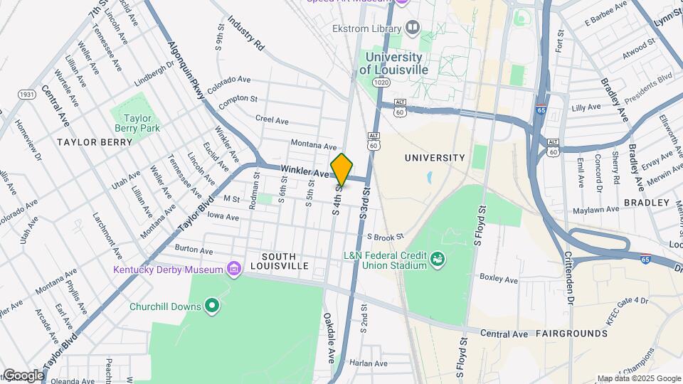 2725 S 4th St Map and Location Details