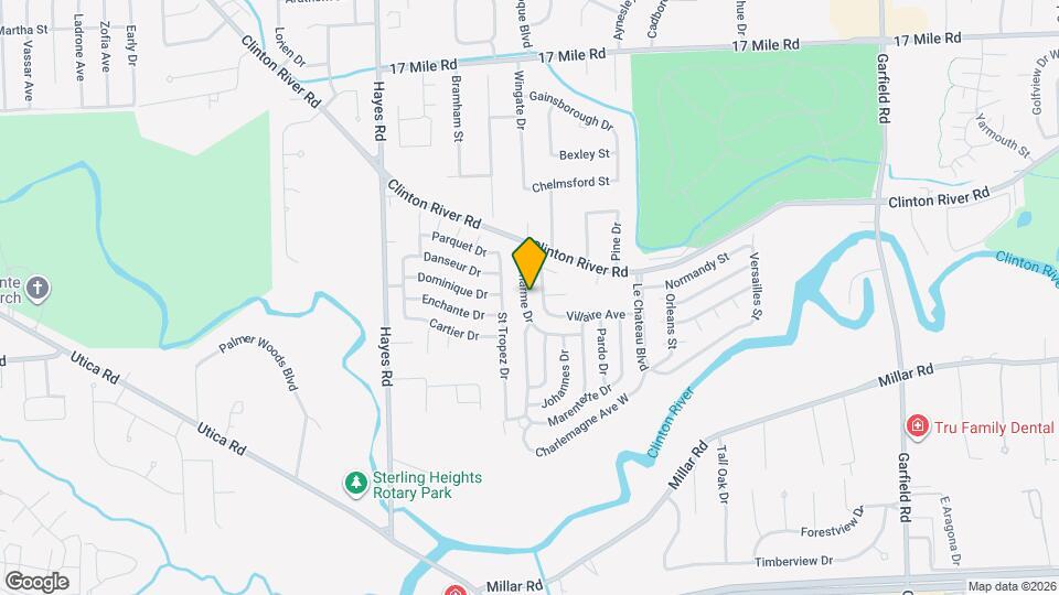 38124 Ducharme Dr Map and Location Details