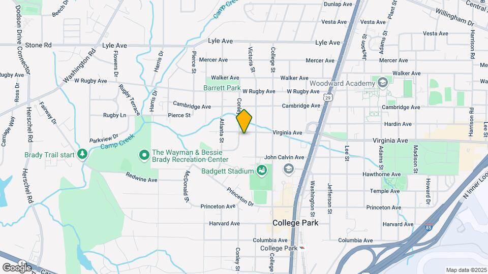 3520 Conley St Map and Location Details