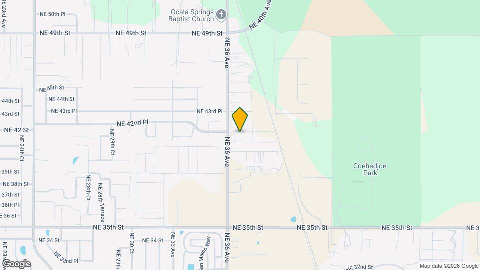 3670 NE 42nd St, Unit Apartment A Map and Location Details