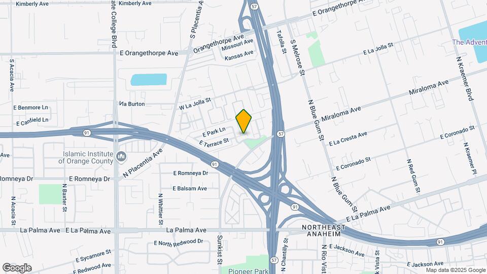 1309 Sunshine Way Map and Location Details
