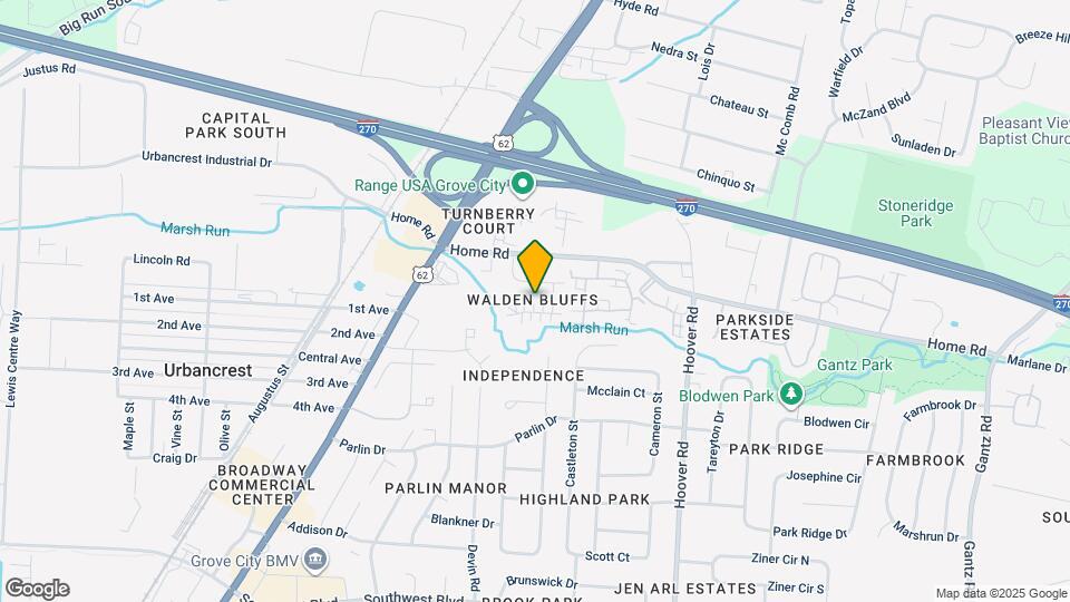 2720 Walden Bluff Ct Map and Location Details