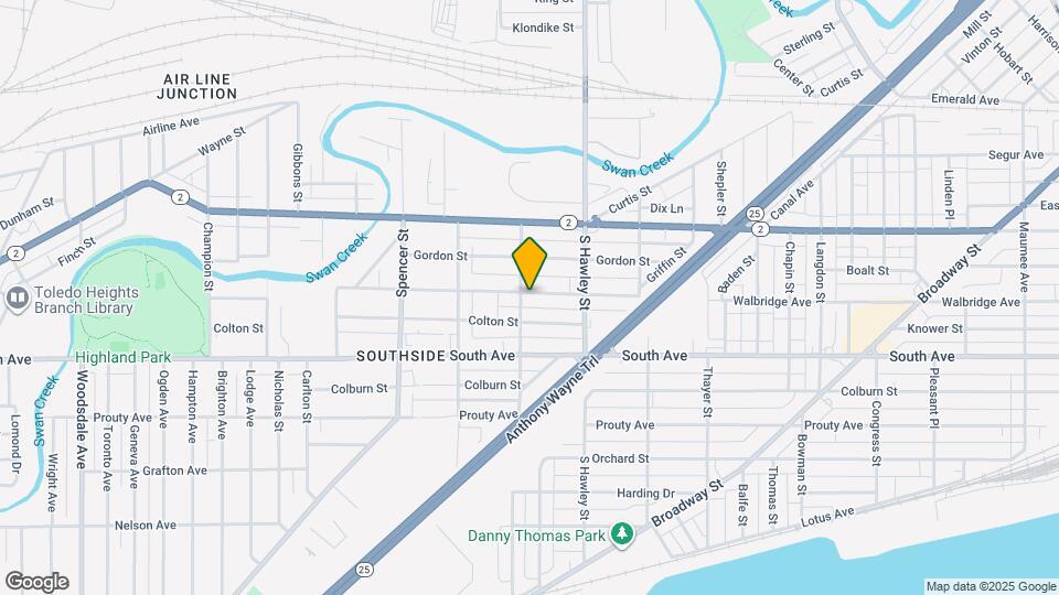 1157 Walbridge Ave Map and Location Details