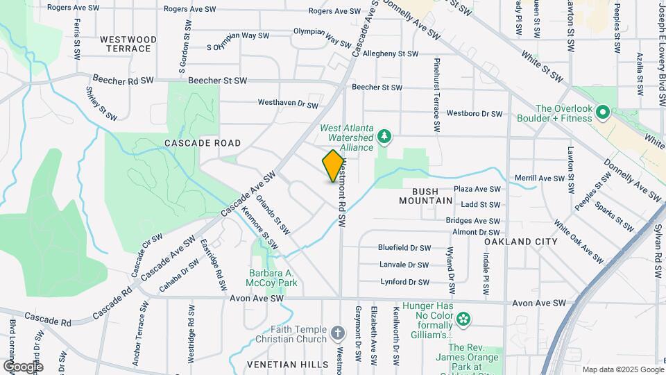 1528 Pineview Terrace SW Map and Location Details