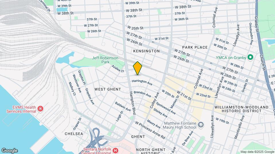 945 Woodrow Ave Map and Location Details