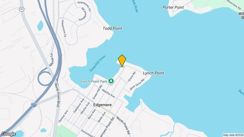 6934 River Drive Rd Map and Location Details