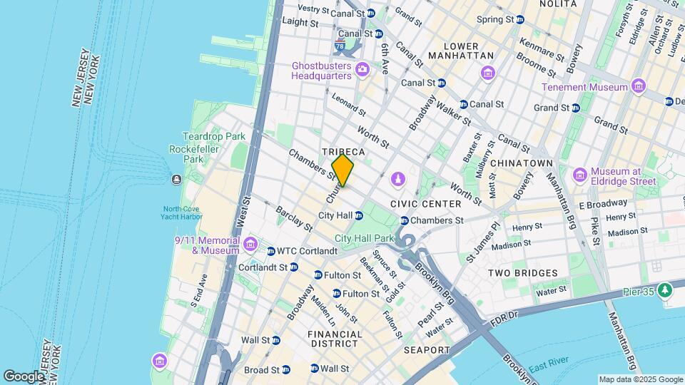 24-26 Warren St Mapa y Detalles de la Ubicación