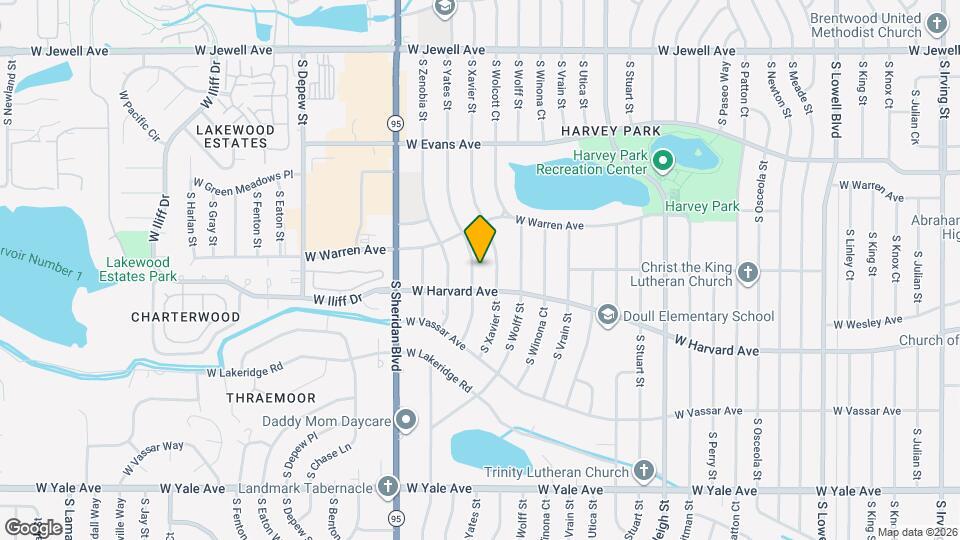 2404 S Yates St Map and Location Details