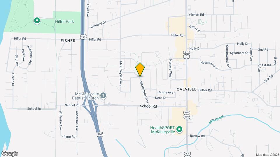 1336 Washington Ct Map and Location Details