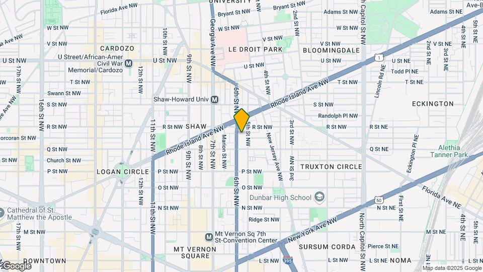 1631 6th St NW Map and Location Details
