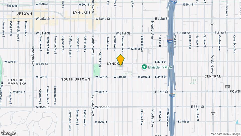 3312 Pleasant Ave Map and Location Details