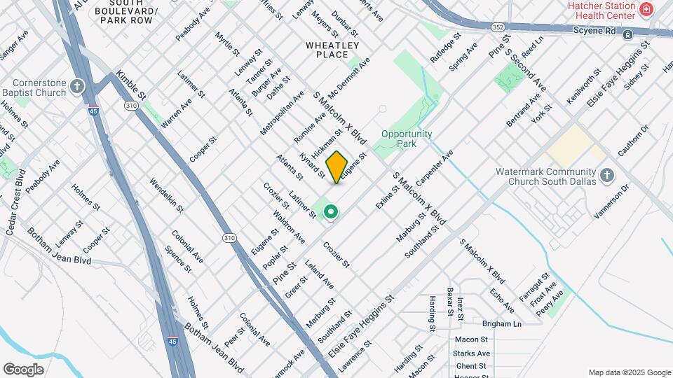 2550 Eugene St Map and Location Details