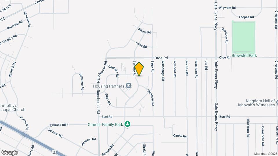 15951 Serrano Rd Map and Location Details