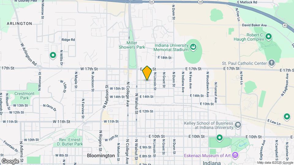 200-202 E 16th St Map and Location Details