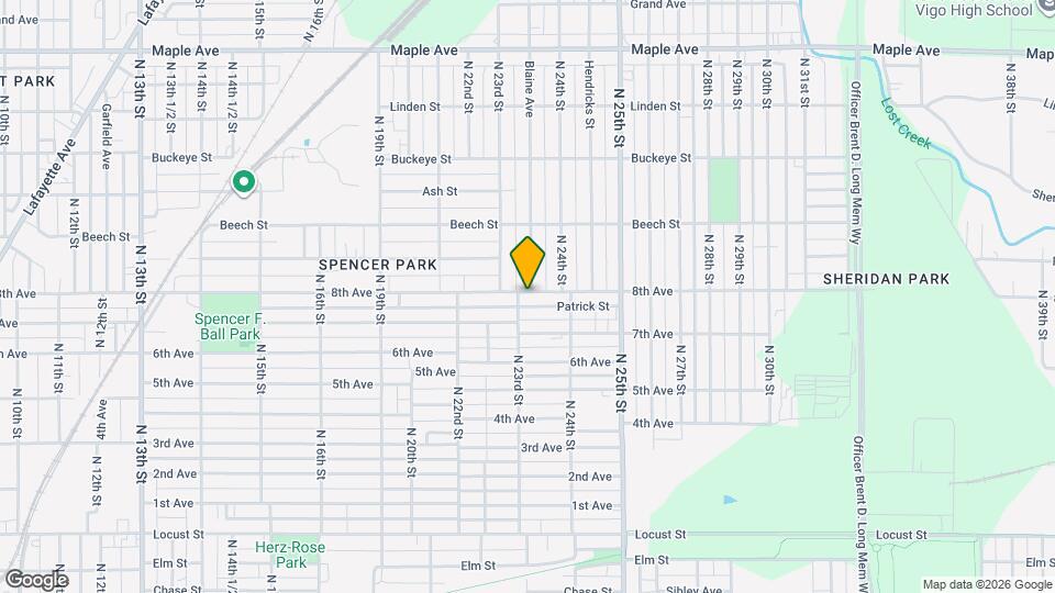 2305 8th Ave Map and Location Details